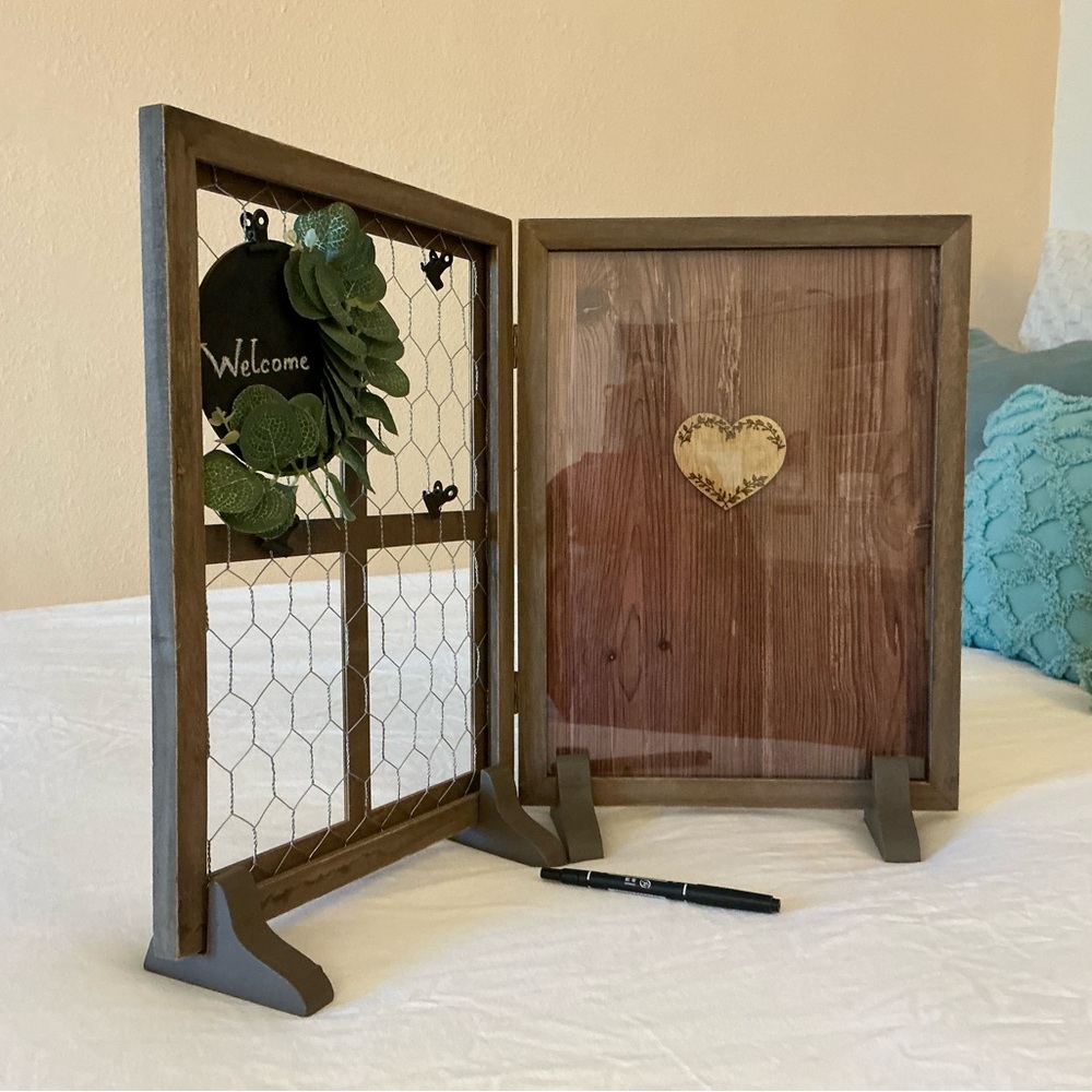 Rustic Wooden Wedding Registry